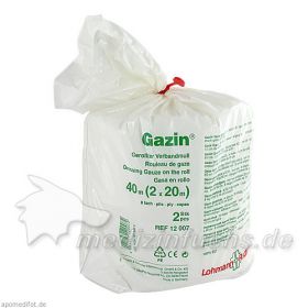 GAZIN VERBANDM 2X20MX10CM 8fach, 1 ST – PZN 1913932 из Германии