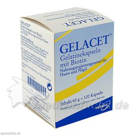 Gelacet Gelatinekapseln m Biotin, 120 ST – PZN 2098807 из Германии