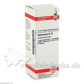 GELSEMIUM D12, 20 ML – PZN 2114802 из Германии