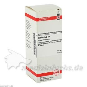 GELSEMIUM D 4, 50 ML – PZN 2114848 из Германии