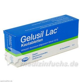 GELUSIL LAC, 50 ST – PZN 2498116 из Германии