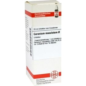GERANIUM MACUL URT, 20 ML – PZN 2614479 из Германии