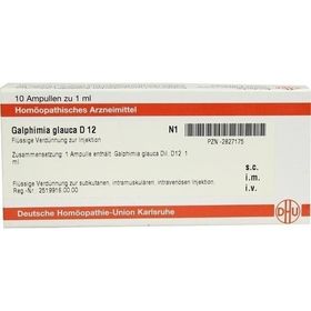 GALPHIMIA GLAUCA D12, 10X1 ML – PZN 2827175 из Германии