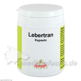 Lebertran Kapseln 500mg, 200 ST – PZN 3383852 из Германии