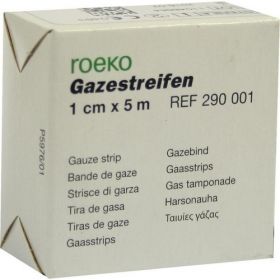 GAZESTREIFEN STERIL 1CMX5M, 1 ST – PZN 3750026 из Германии