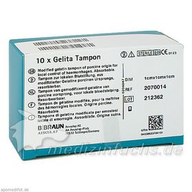 GELITA 1X1X1CM, 10 ST – PZN 412286 из Германии