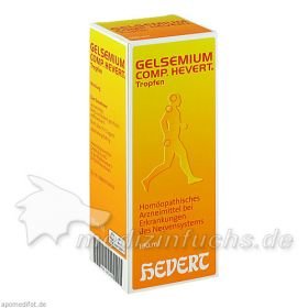Gelsemium comp.-Hevert Tropfen, 100 ML – PZN 4124199 из Германии