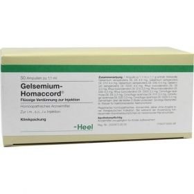GELSEMIUM HOMACCORD, 50 ST – PZN 412978 из Германии