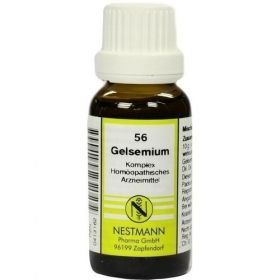 GELSEMIUM KOMPL NESTM 56, 20 ML – PZN 413162 из Германии