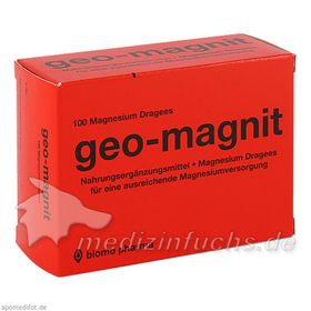 geo-magnit, 100 ST – PZN 4184304 из Германии