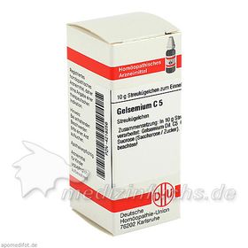 GELSEMIUM C 5, 10 G – PZN 4218256 из Германии