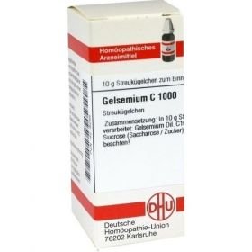 GELSEMIUM C1000, 10 G – PZN 4218285 из Германии