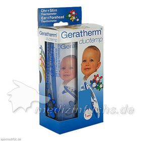 Gerath.Ohr-Stirn-Thermometer Duotemp blau, 1 ST – PZN 4250573 из Германии