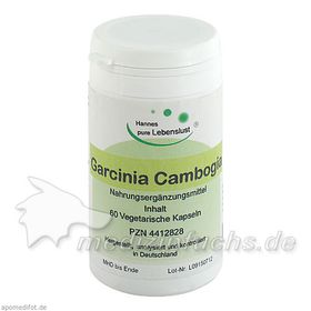 Garcinia cambogia 60% Vegi Kapseln, 60 ST – PZN 4412828 из Германии