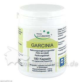 Garcinia cambogia 60% Vegi Kapseln, 180 ST – PZN 4412840 из Германии
