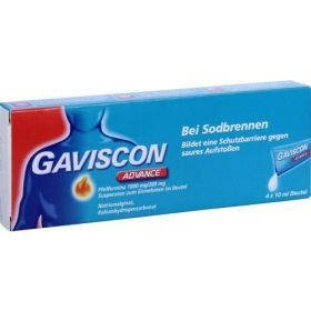GAVISCON Advance Pfefferminz Suspension, 4X10 ML – PZN 470071 из Германии