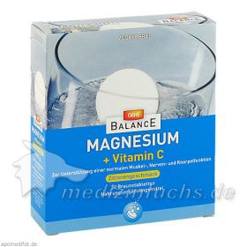GEHE BALANCE MAGNESIUM 375mg + VIT C, 3X10 ST – PZN 4783660 из Германии