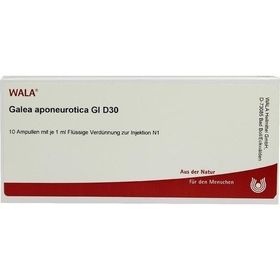 Galea aponeurotica Gl D30, 10X1 ML – PZN 489515 из Германии