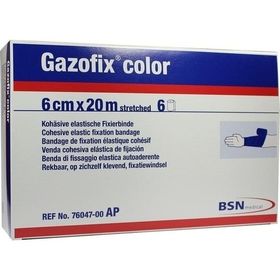 Gazofix color blau 20mX6cm, 6 ST – PZN 49733 из Германии