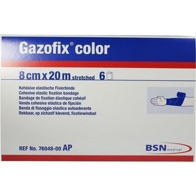 Gazofix color blau 20mX8cm, 6 ST – PZN 49756 из Германии