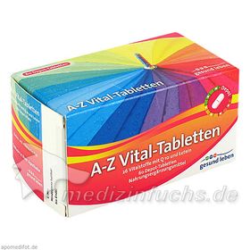 gesund leben A-Z Vital Tabletten, 60 ST – PZN 4984944 из Германии