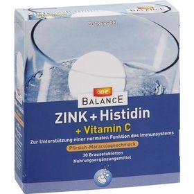 GEHE BALANCE Zink Histidin + Vitamin C Brausetabl., 3X10 ST – PZN 4986647 из Германии