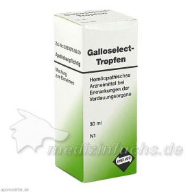Galloselect-Tropfen, 30 ML – PZN 605022 из Германии