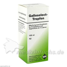 Galloselect-Tropfen, 100 ML – PZN 605973 из Германии