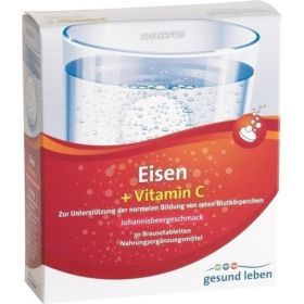 gesund leben Eisen 14mg + Vitamin C 160mg Brtbl, 3X10 ST – PZN 6113024 из Германии