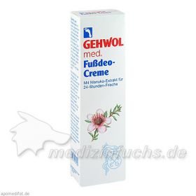 GEHWOL med Fußdeo-Creme, 125 ML – PZN 679262 из Германии