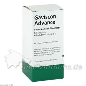 Gaviscon Advance, 200 ML – PZN 7004627 из Германии