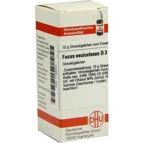FUCUS VESICULOSUS D 3, 10 G – PZN 7168300 из Германии