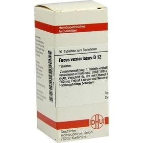 FUCUS VESICUL D12, 80 ST – PZN 7168352 из Германии