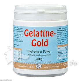GELATINE GOLD HYDROLYSAT, 300 G – PZN 7191718 из Германии