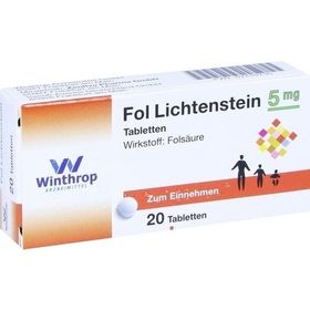 Fol Lichtenstein, 20 ST – PZN 7219730 из Германии