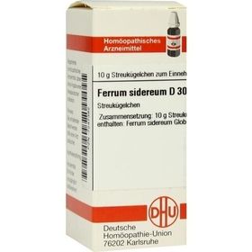 FERRUM SIDEREUM D30, 10 G – PZN 7247382 из Германии