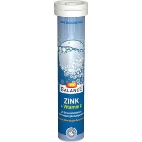 GEHE BALANCE Zink + Vitamin C Brausetabletten, 20 ST – PZN 731086 из Германии