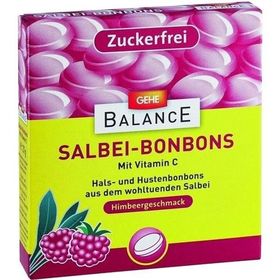 GEHE BALANCE Salbeibonbons zf Himbeer-Geschmack, 37 G – PZN 7362545 из Германии