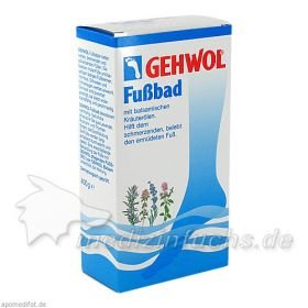 GEHWOL FUSSBAD, 400 G – PZN 7380388 из Германии