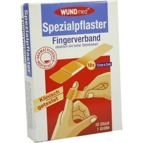 Fingerverband Spezialpflaster 12cmx2cm, 10 ST – PZN 7393066 из Германии