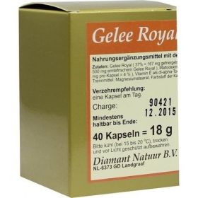 Gelee Royal 1x1 pro Tag, 40 ST – PZN 7449482 из Германии