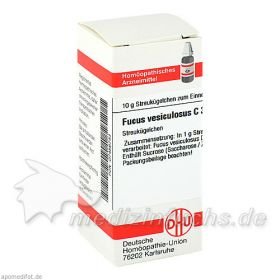 FUCUS VESICUL C30, 10 G – PZN 7456743 из Германии