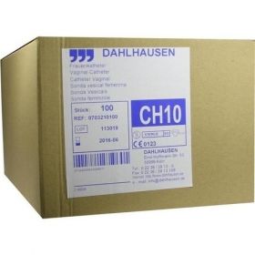 Frauenkatheter 20cm CH10, 100 ST – PZN 7489949 из Германии
