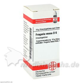 FRAGARIA VESCA D 6, 10 G – PZN 7595574 из Германии