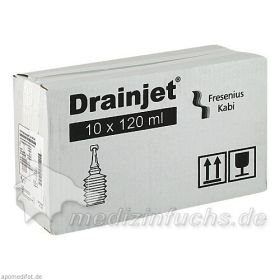 Freka Drainjet Kochsalzlösung 0.9% ISO, 10X120 ML – PZN 7628902 из Германии