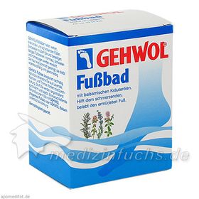 GEHWOL Fußbad Portionsbeutel, 10X20 G – PZN 7660745 из Германии