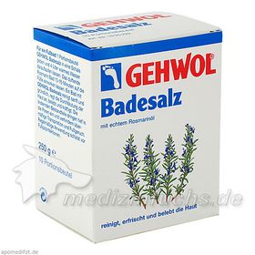 GEHWOL Rosmarin Badesalz Portionsbeutel, 10X25 G – PZN 7660751 из Германии