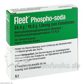 FLEET Phospho Soda L, 2X45 ML – PZN 8868927 из Германии