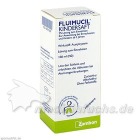 FLUIMUCIL KINDERSAFT, 100 ML – PZN 8916299 из Германии