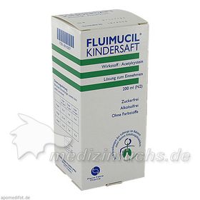 FLUIMUCIL KINDERSAFT, 200 ML – PZN 8916307 из Германии